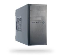CHIEFTEC Korpuss|CHIEFTEC|MiniTower|MicroATX|Color Black|HT-01B-OP