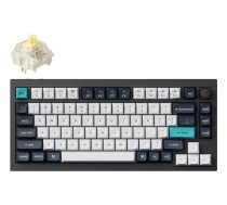 Keychron TASTATŪRA WRL Q1 MAX RGB/CARBON BLACK Q1M-M4 KEYCHRON