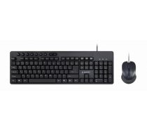 Gembird KEYBOARD +MOUSE USB ENG/KBS-UM-04 GEMBIRD