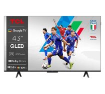 TCL TV Set|TCL|43 "|4K Ultra HD|3840 x 2160 pixels|Flat|16:9|QLED|43T69C