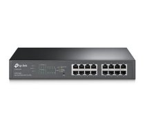 TP-LINK Switch|TP-LINK|Desktop/pedestal|16x10Base-T / 100Base-TX / 1000Base-T|PoE+ ports 8|TL-SG1016PE