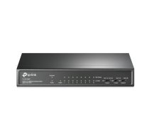 TP-LINK Switch|TP-LINK|Desktop/pedestal|9x10Base-T / 100Base-TX|PoE+ ports 8|TL-SF1009P