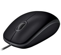 Logitech PELE USB OPTISKĀ B110 KLUSĀ/MELNA 910-005508 LOGITECH