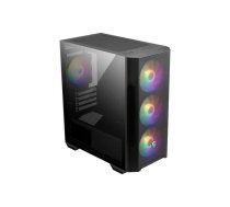 MSI Korpuss|MSI|MAG FORGE M100R|Mikro|Izstrādājums nav iekļauts|MicroATX|MiniITX|Color Black|MAGFORGEM100R