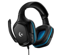 Logitech SPĒĻU AUSTIŅAS G432/BLACK 981-000770 LOGITECH