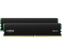 Crucial ATMIŅA DIMM PRO 64GB DDR4-3200/KIT2 CP2K32G4DFRA32A CRUCIAL