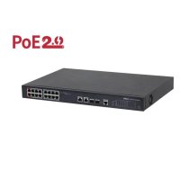 DAHUA Switch|DAHUA|Type L2|Desktop/pedestal|90 Watts|PFS4218-16ET-240-V3