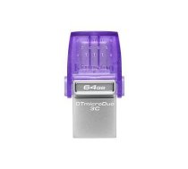 Kingston ZIBATMIŅAS ZIBATMIŅA USB3.2/64GB DTDUO3CG3/64GB KINGSTON