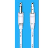 iKaku iKaku KSC-451 Aux Ligzdas 3.5mm spraudnis uz 3.5mm spraudnis Stereo Audio 2m Kabelis Balts