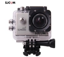 SJCAM SJCam SJ4000 Wi-Fi Ūdendroša 30m Sporta Kamera 12MP 170 grādi 1080p HD 30fps 2.0" LCD Ekrāns Sudraba