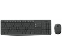 Logitech Logitech MK235 Bezvada Klaviatūra + Datorpele