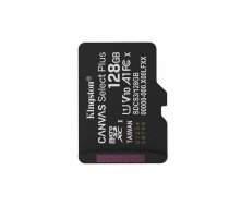 Kingston Kingston atmiņas karte 128GB SDXC Canvas Select Plus Gen3 150MB/s C10 UHS-I U1 V10
