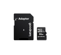 GoodRam GoodRam atmiņas karte 32GB microSDHC cl. 10 UHS-I + adapteris