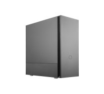 Korpuss Cooler Master | Silencio S600 with steel side panel | Black | Mini ITX, Micro ATX, ATX | Power supply included No