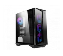 Korpuss MSI MPG GUNGNIR 110R PC Case, Mid-Tower, USB 3.2, Black | MSI | MPG GUNGNIR 110R | Black | ATX | Power supply included No