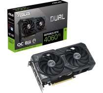 ASUS Asus Dual GeForce RTX 4060 Ti OC 8GB GDDR6 Graphics card (DUAL-RTX4060TI-O8G)