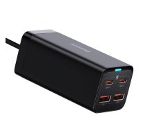 Baseus GaN3 Pro Wall Charger PD / 65W / 2x USB-C / 2x USB  + USB-C - USB-C Cable (BRA012856)