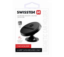 SWISSTEN Swissten S-Grip DM7 Universal Car Panel Holder With Magnet For Devices (SW-CH-PA-DM7-BK)