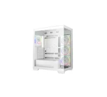 DeepCool CG580 4F V2 Vidējais korpuss (Mid Tower) | ATX, stikla panelis, ARGB | R-CG580-WHADA4-G-2