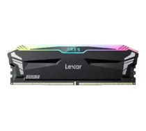 Lexar ARES RGB operatīvā atmiņa | DDR5, 32 GB, 6400 MHz, 2x, RGB, melna | LD5EU016G-R6400GDLA