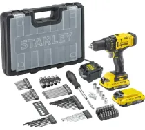 Stanley Screwdriver Kit, 18 V, 2 Ah accumulator | SFMCD700D2A-QW