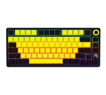 Lorgar spēļu tastatūra | mehāniskā | kompaktā | vadu + 2,4 GHz + BT | US | LRG-KBP7075W-YL-US