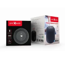 Gembird SPK-BT-15-BK Portable Bluetooth speaker, Wireless, 5 W, 1200 mAh, Black | Gembird