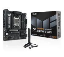 Mātesplate ASUS TUF GAMING B850M-E WIFI | Socket AM5, Micro-ATX, DDR5 4x, Wi-Fi, PCIe 5.0