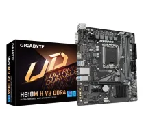 Mātesplate Gigabyte H610M H V3 DDR4 | LGA 1700, Micro-ATX, DDR4 2x, PCIe 4.0