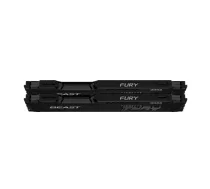 Kingston Fury Beast operatīvā atmiņa | DDR4, 32 GB, 3600 MHz, CL18, melna | KF436C18BBK2/32