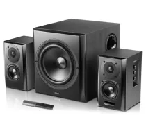 Edifier S351DB plaukta skaļruņi | 2.1 | 150W | 3,5 mm, Bluetooth, optiskais, RCA, koaksiālais | S351DB