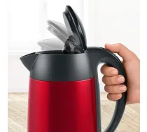 Bosch | Kettle | DesignLine TWK3P424 | Electric | 2400 W | 1.7 L | Stainless steel | 360° rotational base | Red