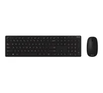 ASUS W5000 tastatūras un peles komplekts | pilna izmēra | bezvadu 2,4 GHz | US | 90XB0430-BKM3K0