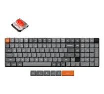 Keychron K17 Max spēļu tastatūra | mehāniskā | vadu + 2,4 GHz + BT | K17M-H1
