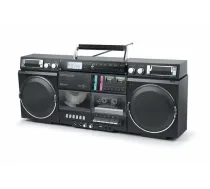 Muse | Ghetto Blasters | M-380 GB | AUX in | Bluetooth | Cassette deck | CD player | Black