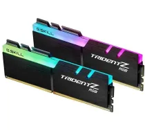 G.Skill Trident Z RGB operatīvā atmiņa | DDR4, 16 GB, 3600 MHz, CL18, RGB, melna | F4-3600C18D-16GTZRX
