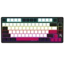 Lorgar spēļu tastatūra | mehāniskā | kompaktā | vadu + 2,4 GHz + BT | US | LRG-KBP7075W-BK-US