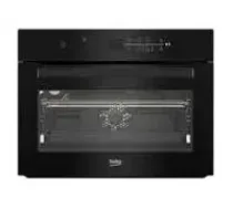 BEKO Oven | BBCM17400B | 48 L | Electric | Hydrolytic | Touch control | Steam function | Height 45.5 cm | Width 59.4 cm | Black