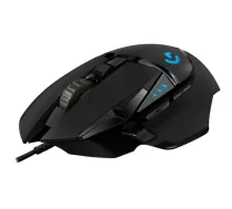 Logitech G502 spēļu datorpele | optiskā | 25600 dpi | ar vadu | 910-005471