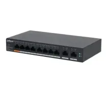 Dahua komutators | 10 porti | 1 Gbps | PoE++ | Pārvaldāms | DH-CS4010-8GT-60