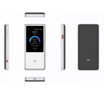 Bezvadu maršrutētājs ZTE U60 Pro divu joslu Wi‑Fi 802.11ac, 3600 Mbit/s, 10000 mAh akumulators, balts, iekšējās antenas