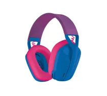LOGITECH G435 Lightspeed bezvadu spēļu austiņas - Zila