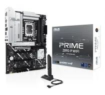 Mātesplate ASUS PRIME Z890-P WIFI Intel Z890 LGA 1851 ATX, DDR5, 4x DIMM, 4x M.2, Wi-Fi 7, 2.5Gb LAN
