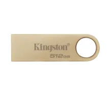 Kingston DataTraveler SE9 G3 512GB USB 3.2 Gen 1 metāla zibatmiņa (220MB/s lasīšana, 100MB/s rakstīšana)