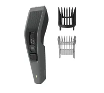 Philips HAIRCLIPPER Series 3000 HC3525/15 Matu griešanas mašīna, melna, pelēka, 0.5 mm, 2.3 cm, 4.1 cm, AC/Baterija, 45 min