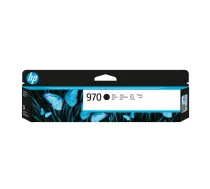 HP 970 melna oriģinālā tintes kasetne, melna, 1 gab., 3000 lapas