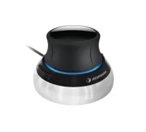 3D pele 3Dconnexion SpaceMouse Compact melna pelēka viegls dizains ērta navigācija