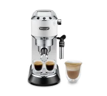 Kafijas automāts De’Longhi EC 685.W — pusa automātisks, 1.1 L ūdens tvertne, 15 bāri, termobloks, tvaika putotājs