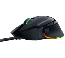 Spēļu pele Razer Basilisk V3, labā roka, optiskā 26 000 DPI, 11 programmējamas pogas, USB Type-A, melna