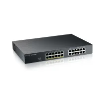 Zyxel GS1915-24EP Pārvaldāms L2 Gigabit Ethernet (10/100/1000) PoE slēdzis 1U Melns